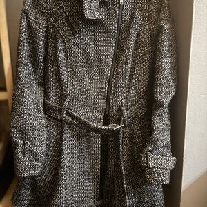 ASOS Monochrome Tweed Jacket